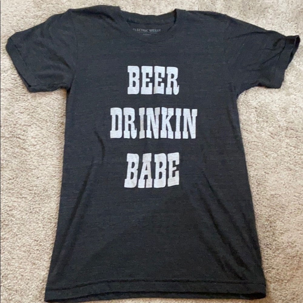 Beer Drinkin Babe t-shirt
